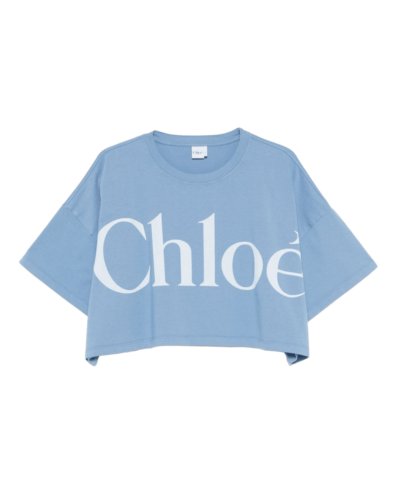 Chloé Clear Blue T-shirt and Polo Glam Steals