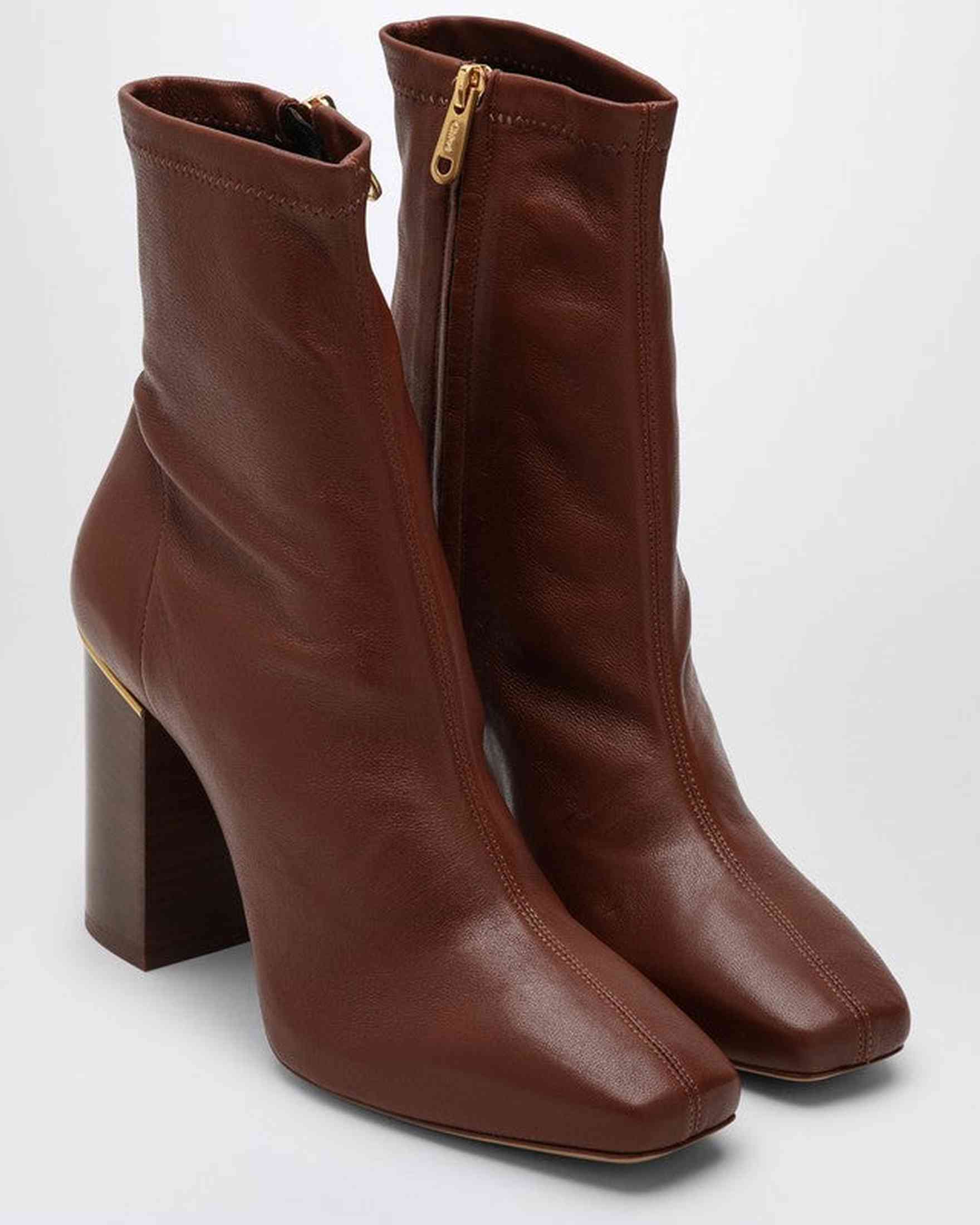Chloé Cognac Coloured Ambre Ankle Boot Glam Steals