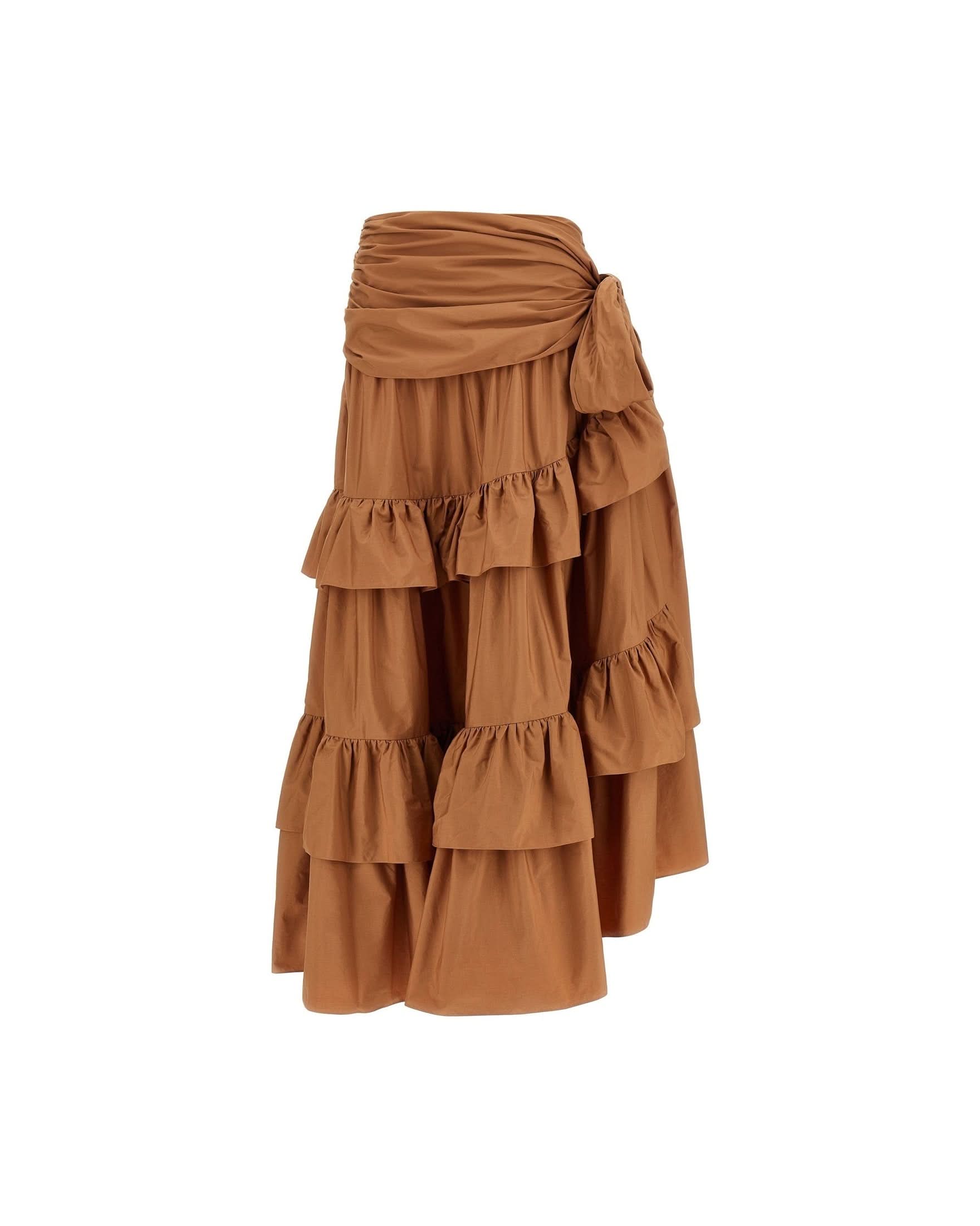 Chloé Flounces Volant Skirt Glam Steals