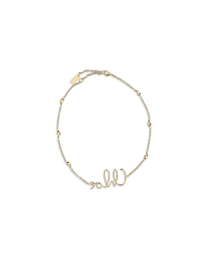 Chloé Gold Brass Necklace Glam Steals