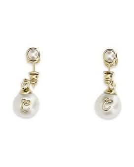 Chloé Gold Metal Earrings Glam Steals