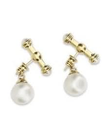 Chloé Gold Metal Earrings Glam Steals