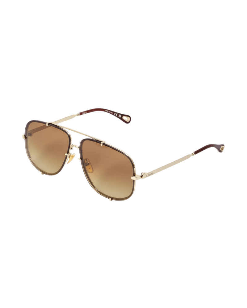 Chloé Sunglasses Golden Glam Steals