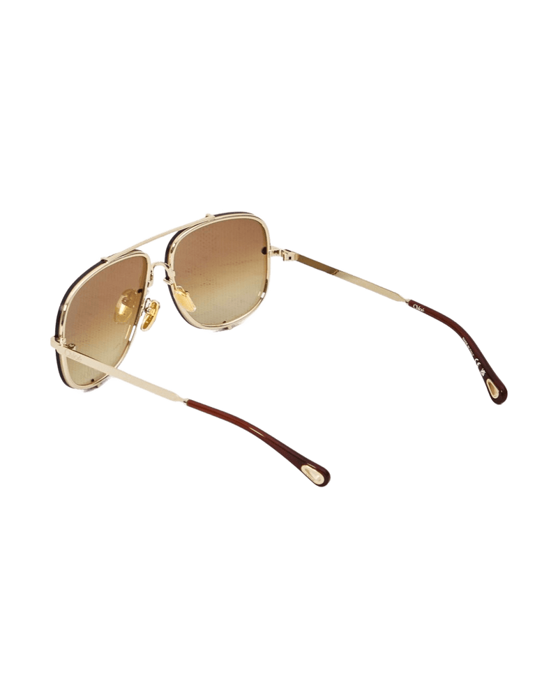 Chloé Sunglasses Golden Glam Steals