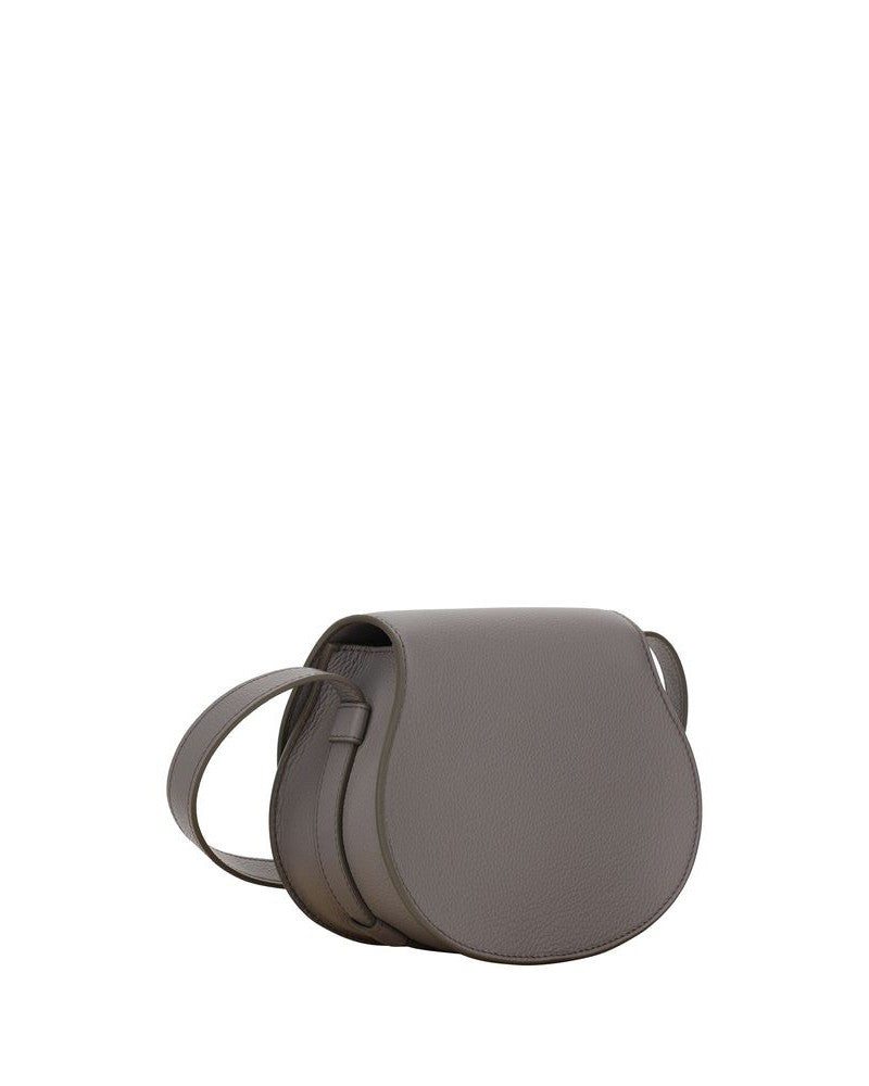 Chloé Gray Calf Leather Bos Taurus Shoulder Bag Glam Steals