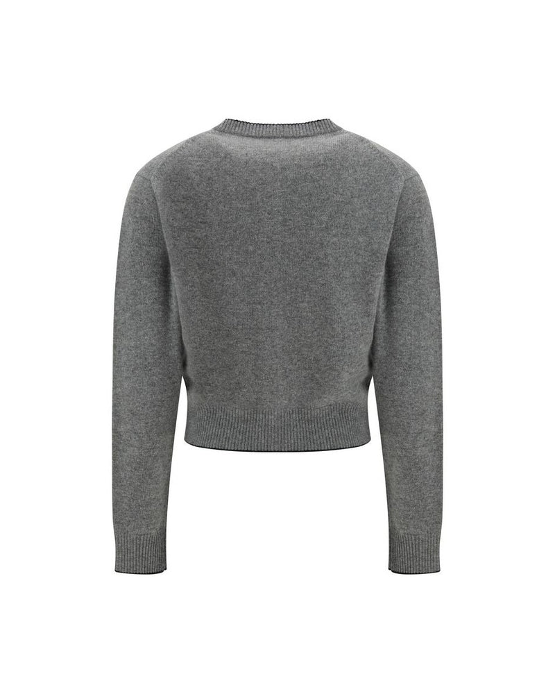 Chloé Gray Wool Cardigan Glam Steals