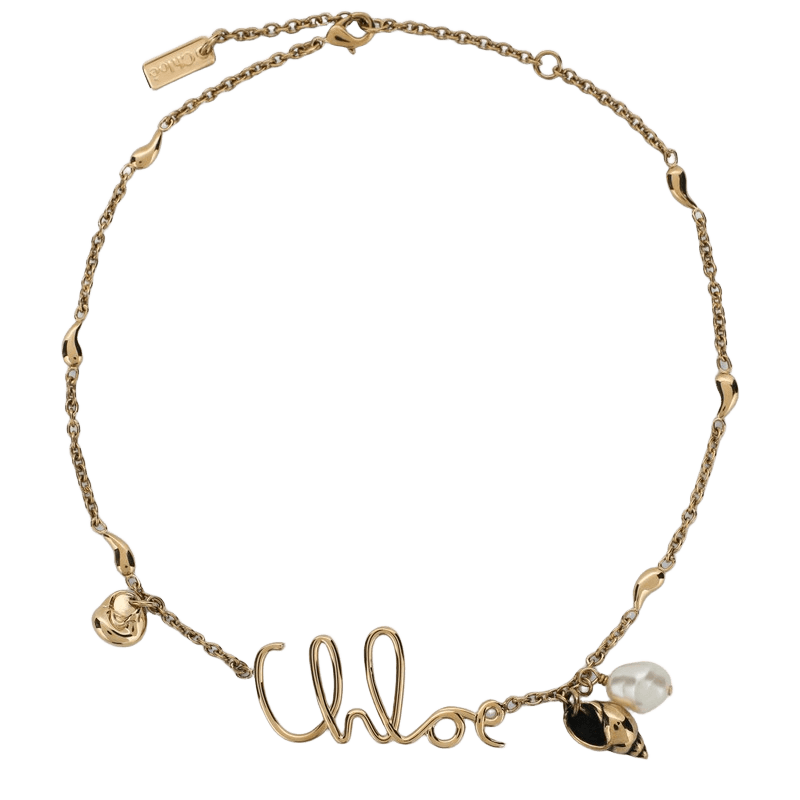 Chloé Iconic Necklace with Shells Charms Glam Steals