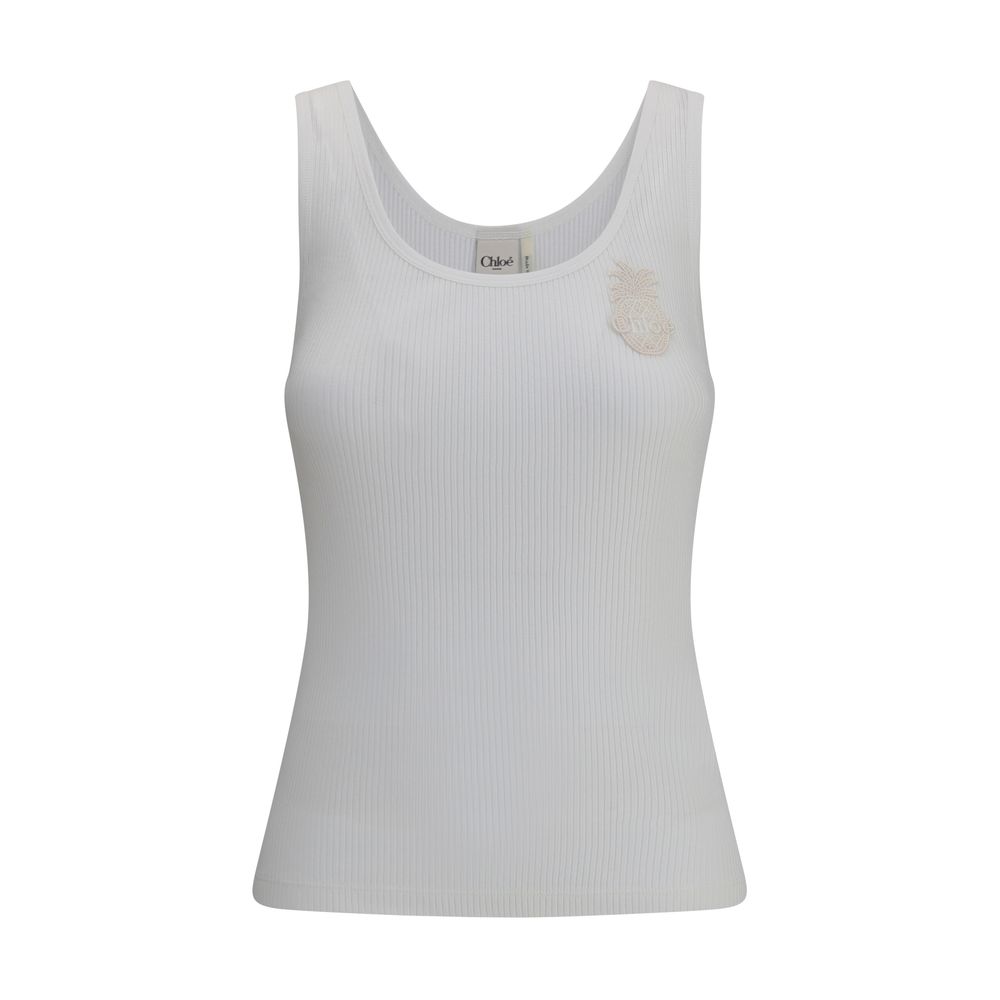 Chloé Jersey Ribbed Top Glam Steals