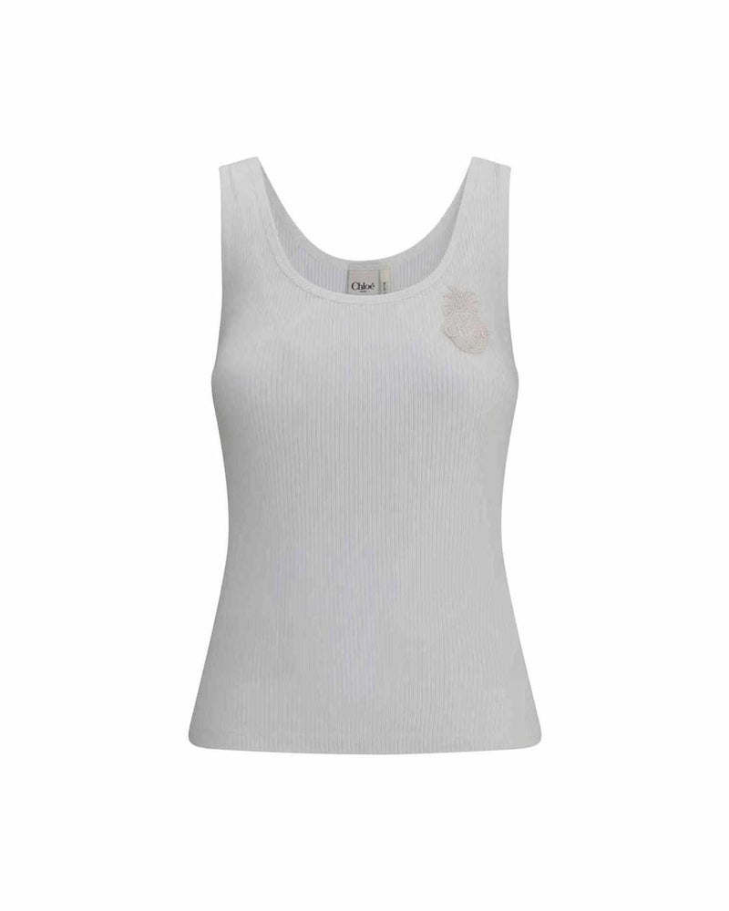 Chloé Jersey Ribbed Top Glam Steals