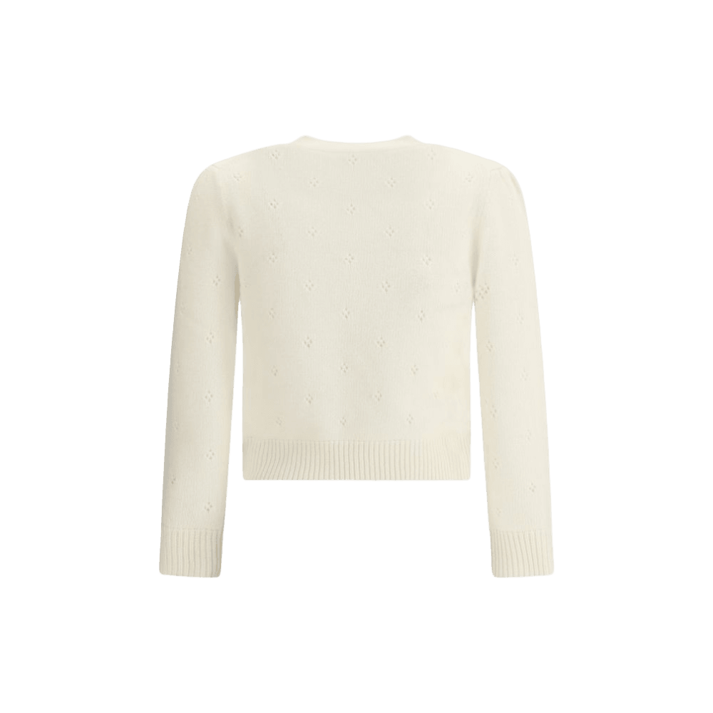 Chloé Jumper with A Buttoned Keyhole Neck Glam Steals