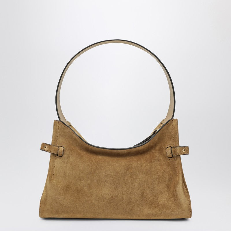 Chloé Khaki Suede Leather Charms Hobo Bag Glam Steals