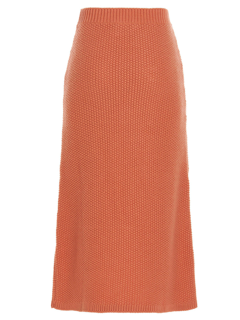 Chloé Knit Long Skirt Glam Steals