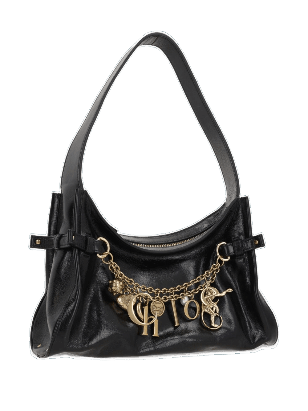 Chloé Leather Charms Hobo Bag Glam Steals