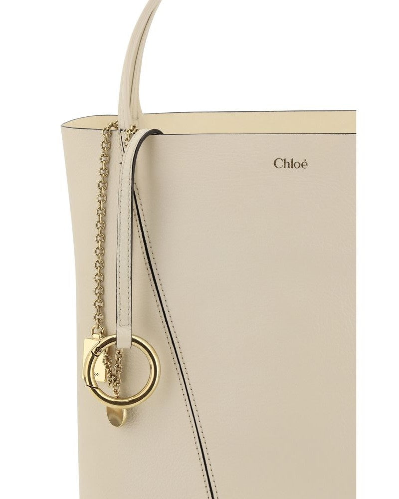 Chloé Leather Cream Calf Bos Taurus Shoulder Bag Glam Steals