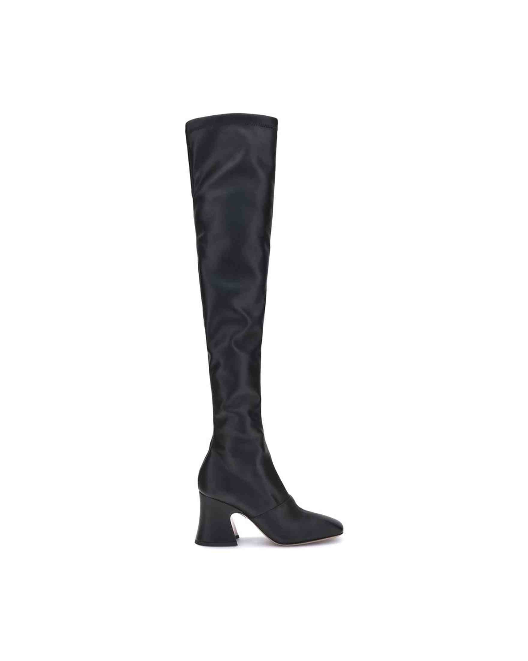 Chloé Leather High Boots Glam Steals