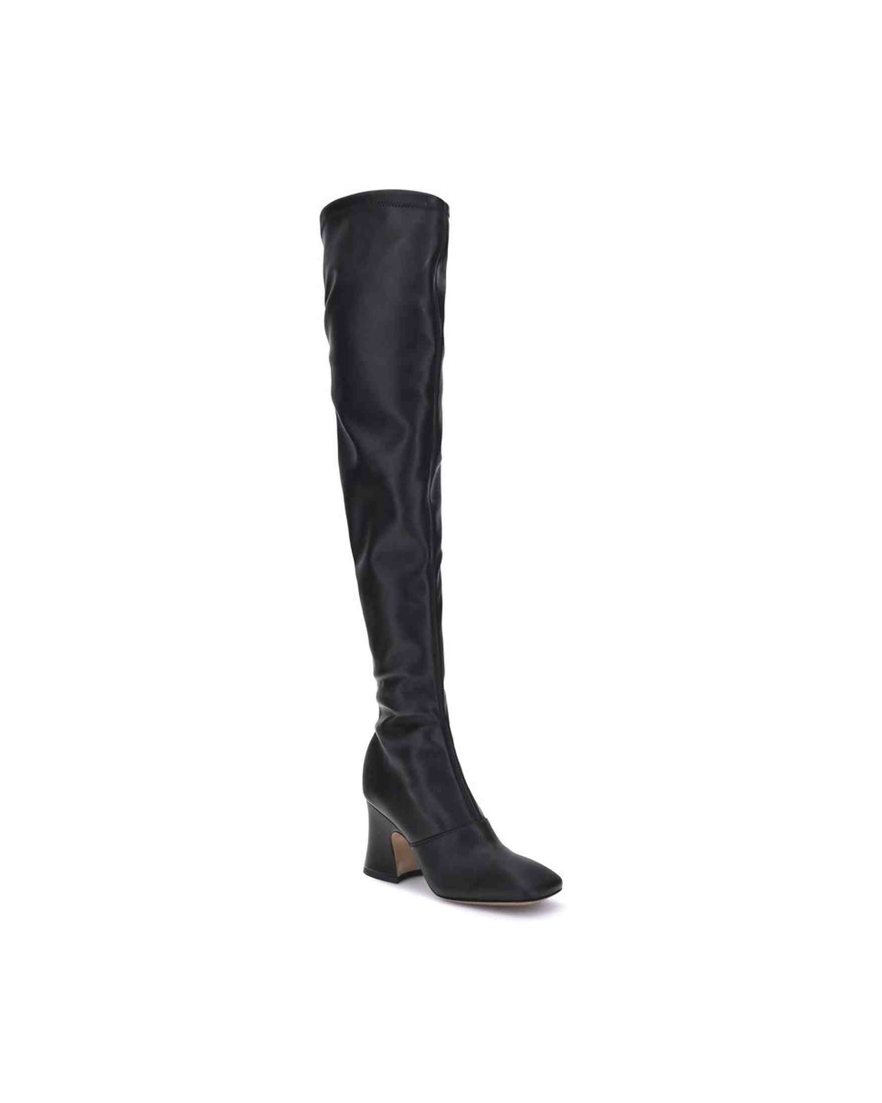 Chloé Leather High Boots Glam Steals