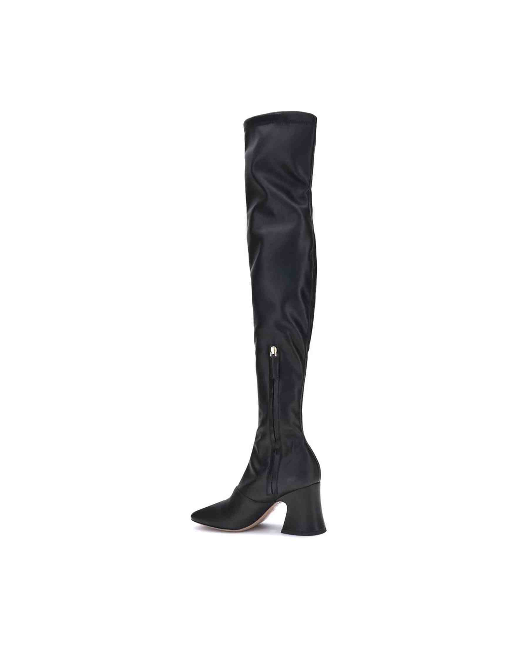 Chloé Leather High Boots Glam Steals
