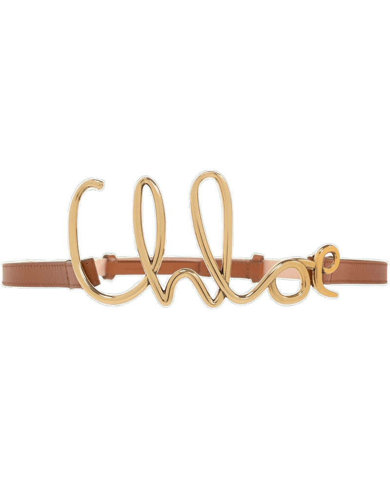 Chloé Leather Iconic Belt Glam Steals