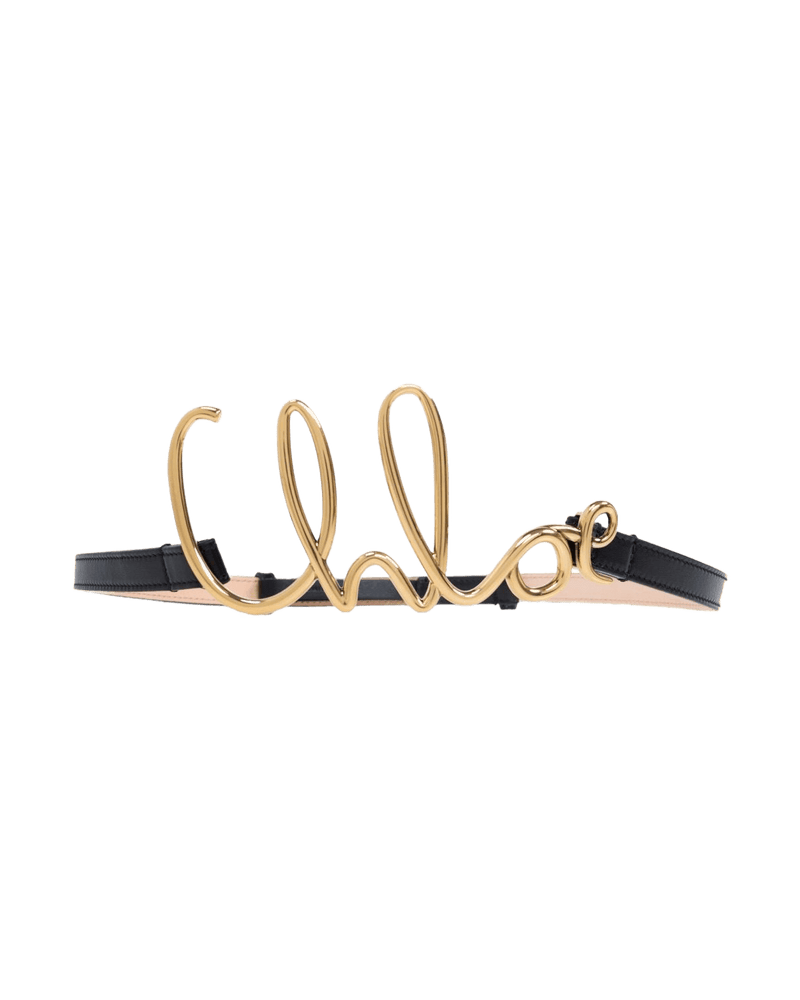 Chloé Leather Iconic Belt Glam Steals