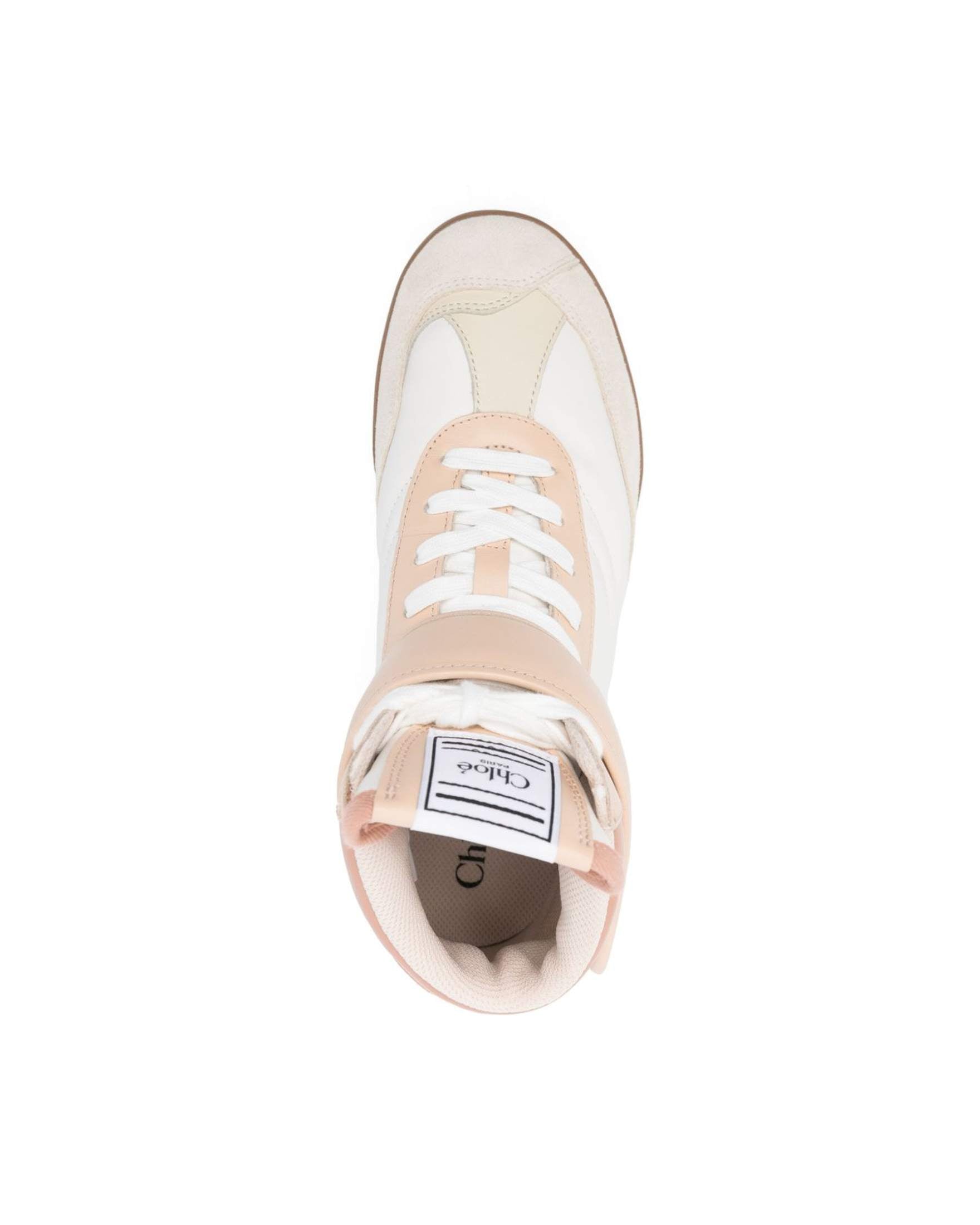 Chloé Leather Kick Sneakers Glam Steals