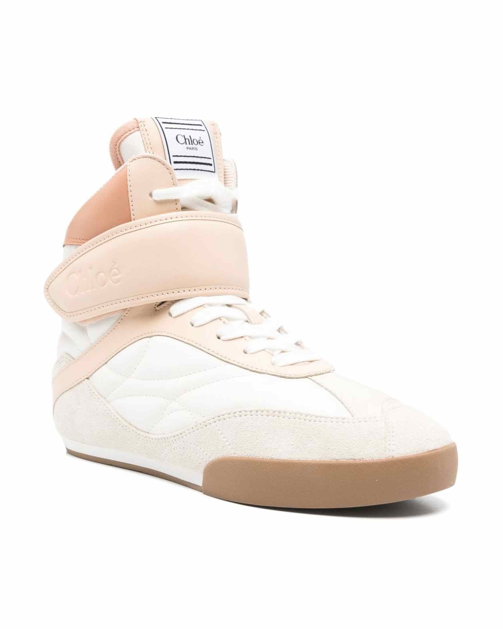 Chloé Leather Kick Sneakers Glam Steals