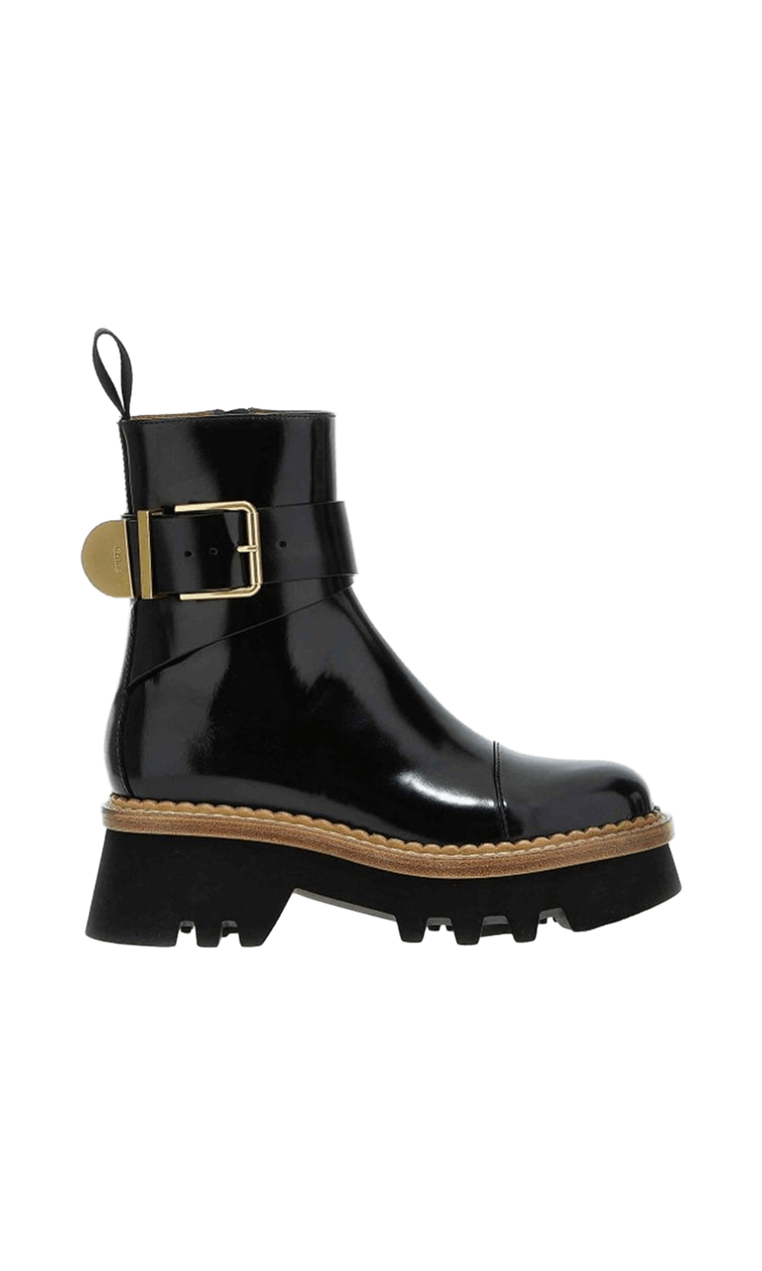Chloé Leather Owena Boots Glam Steals