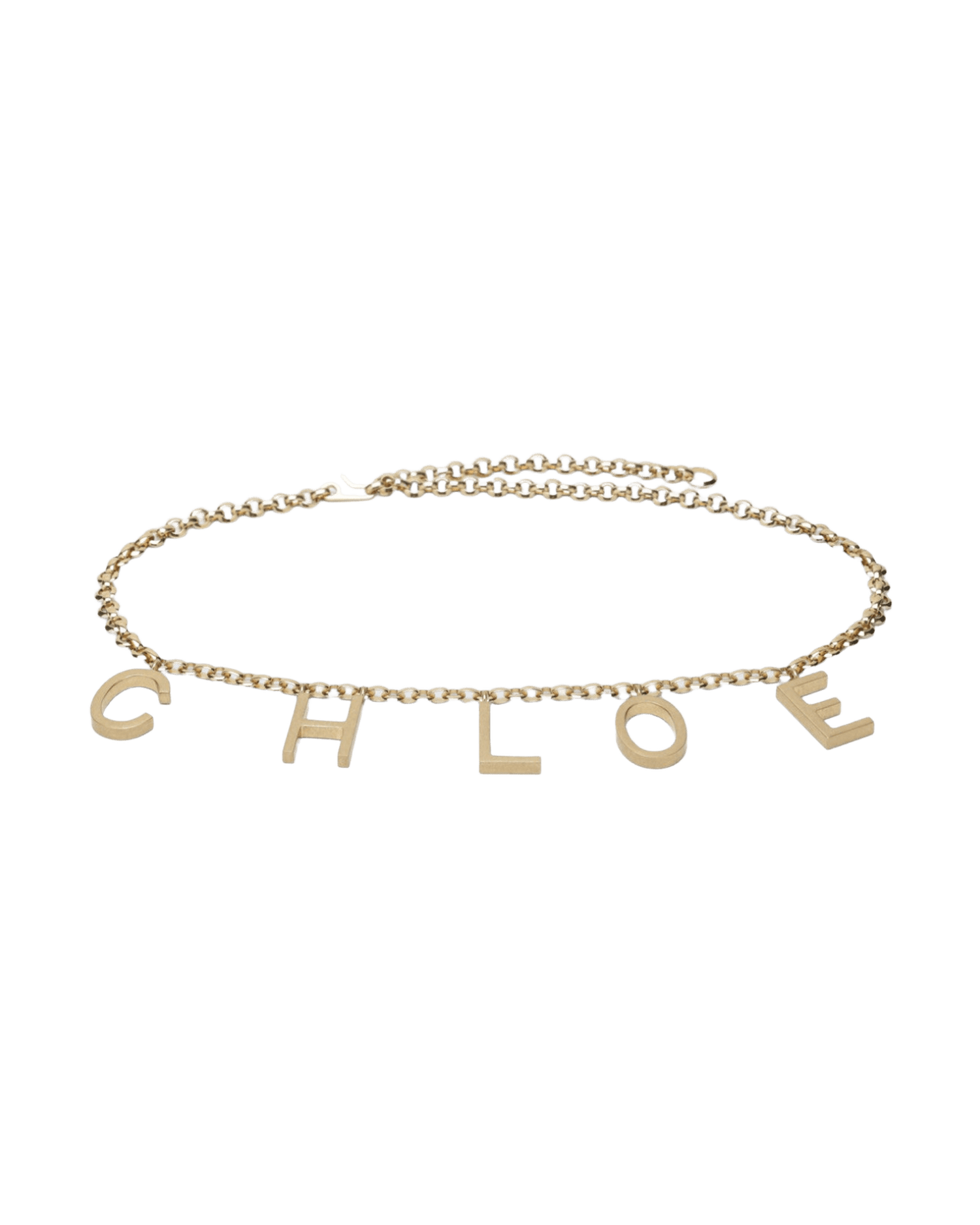 Chloé Letters Gold Jewel Belt Glam Steals
