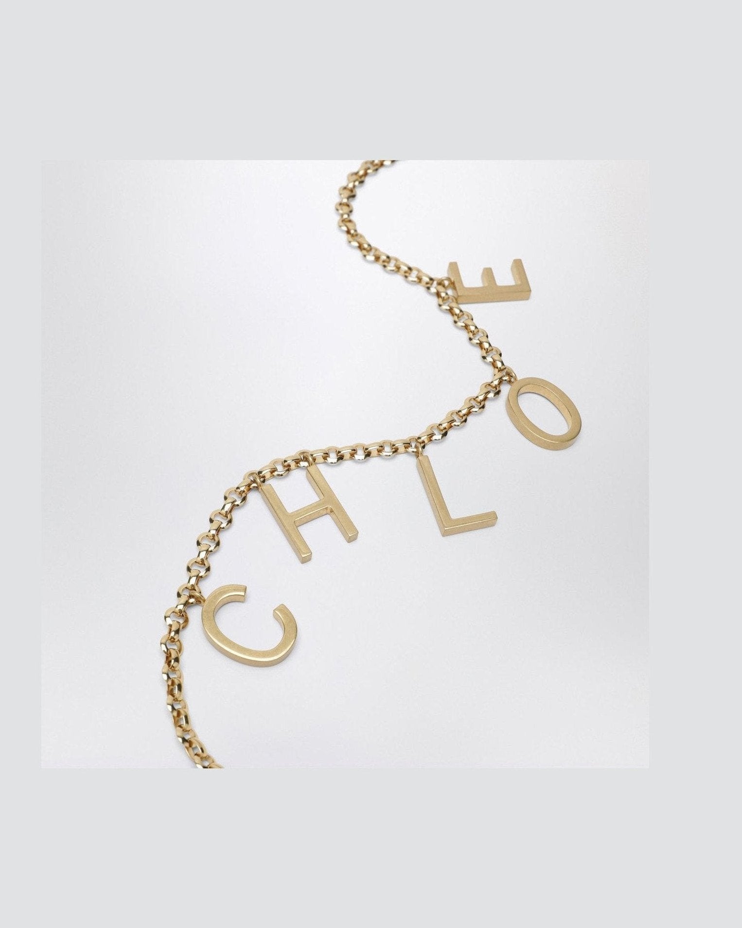Chloé Letters gold jewel belt Glam Steals