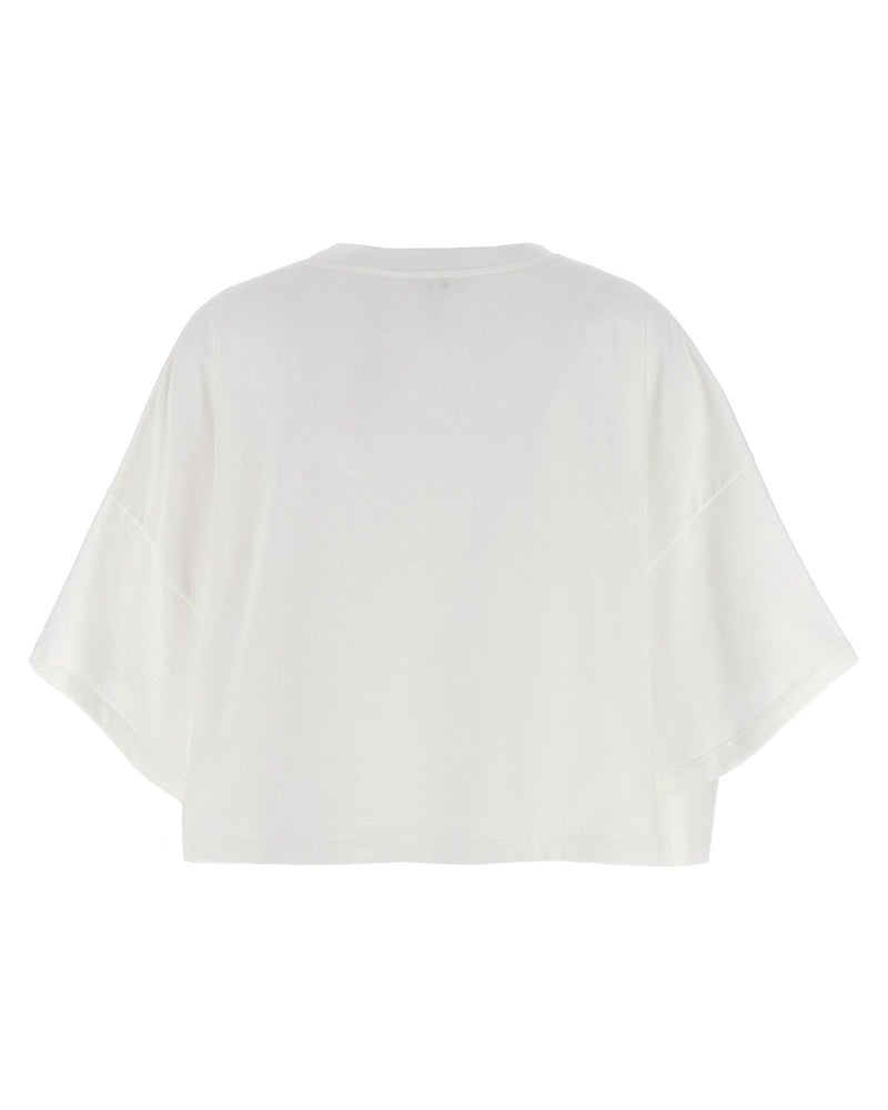 Chloé Logo Crop T-shirt Glam Steals