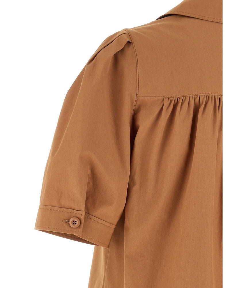 Chloé Logo Embroidery Shirt Glam Steals