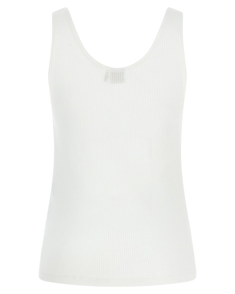 Chloé Logo Embroidery Top Glam Steals