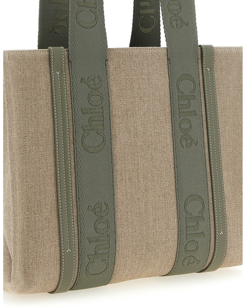 Chloé Medium Woody Shopping Bag Shopper