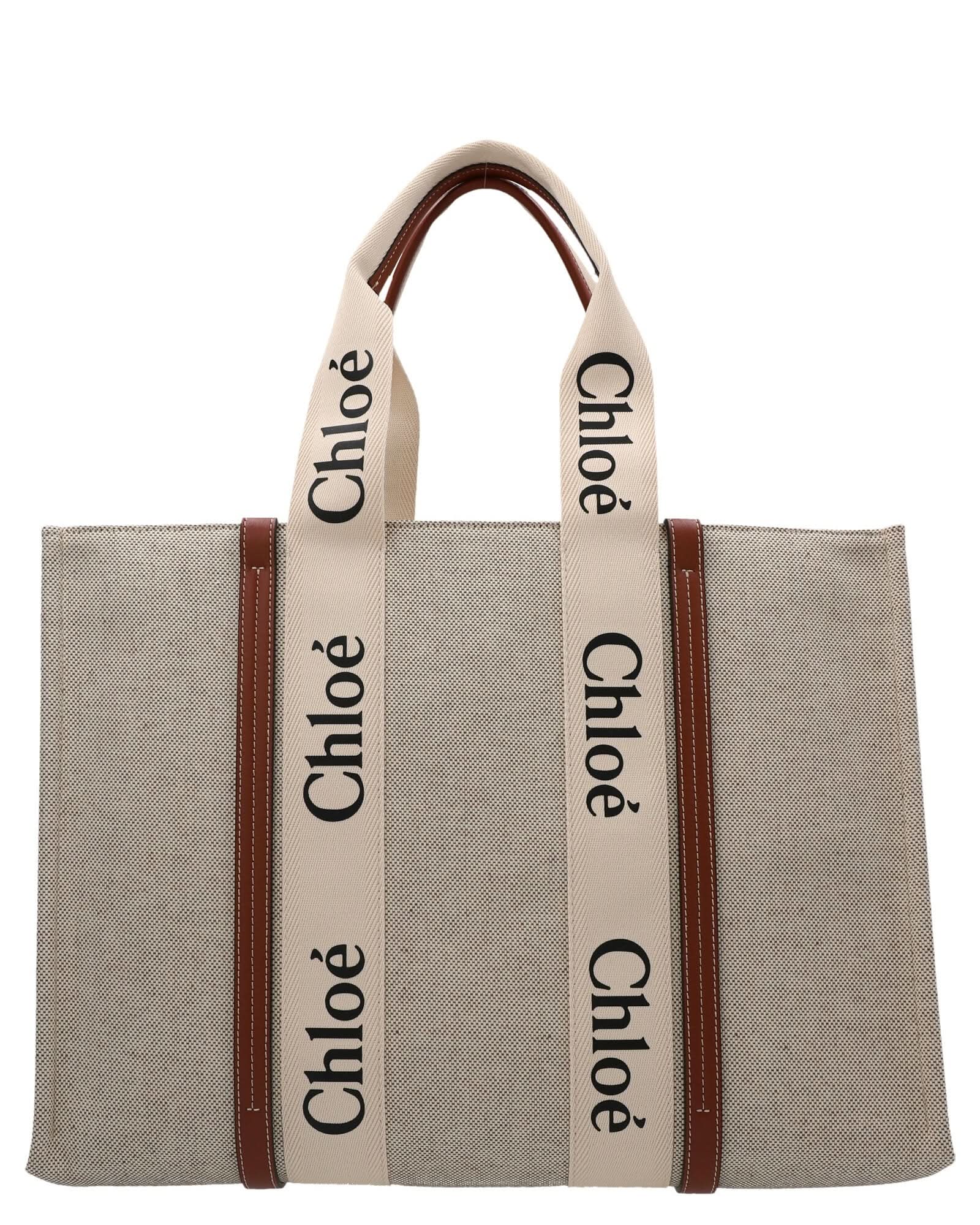 Chloé Medium Woody Shopping Bag Glam Steals
