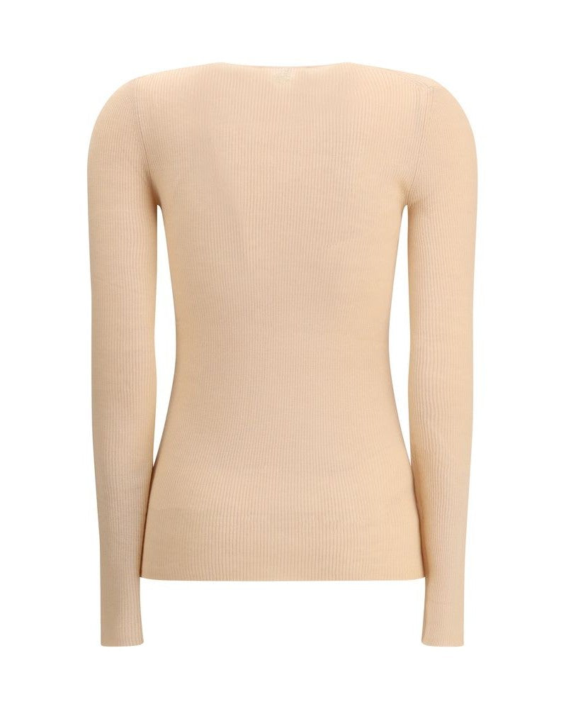 Chloé Merino Wool Henley Sweater Glam Steals