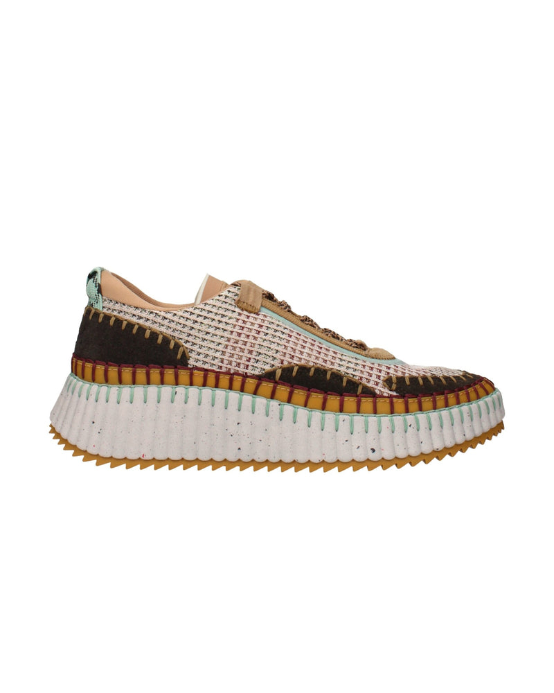 Chloé Multicolor Chunky Sneakers Glam Steals
