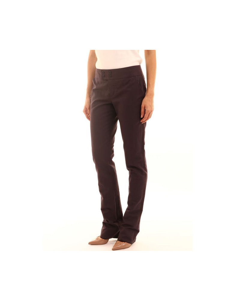 Chloé Multicolor Cotton Casual Pant Glam Steals