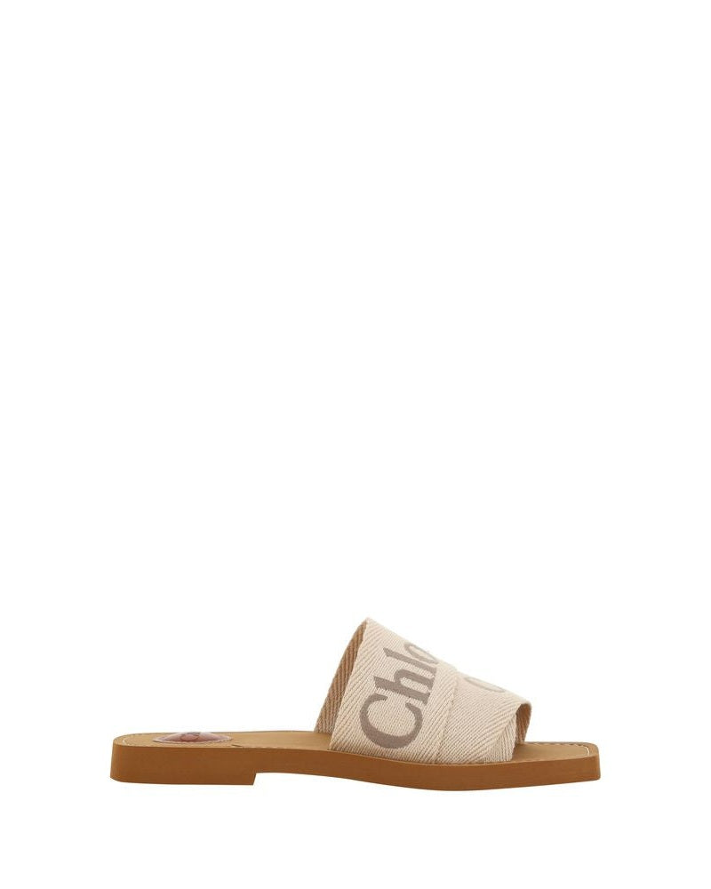 Chloé Multicolor Rubber Flat Sandals Glam Steals