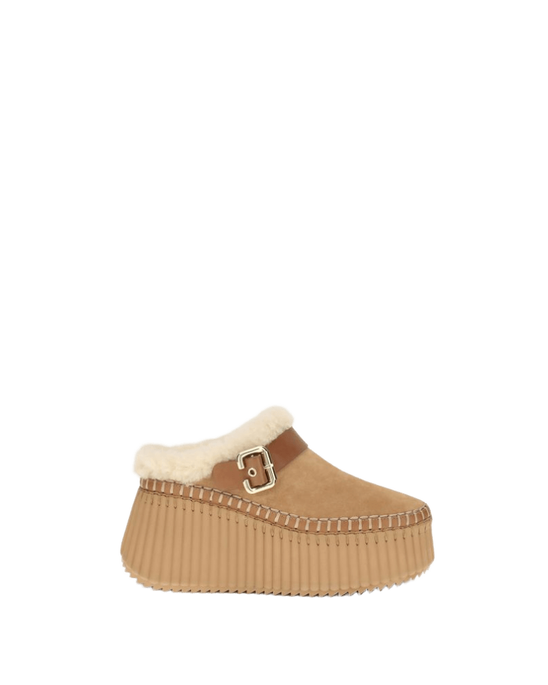 Chloé Nama Wedge Mules Glam Steals