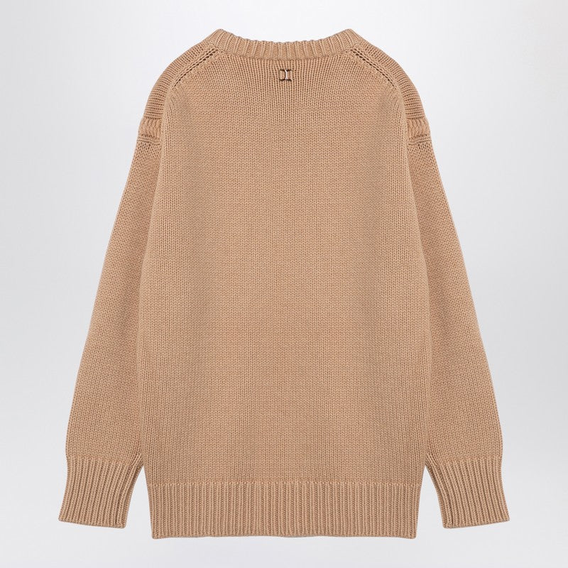 Chloé Nude Cotton Cashmere and Oversize Jumper Glam Steals