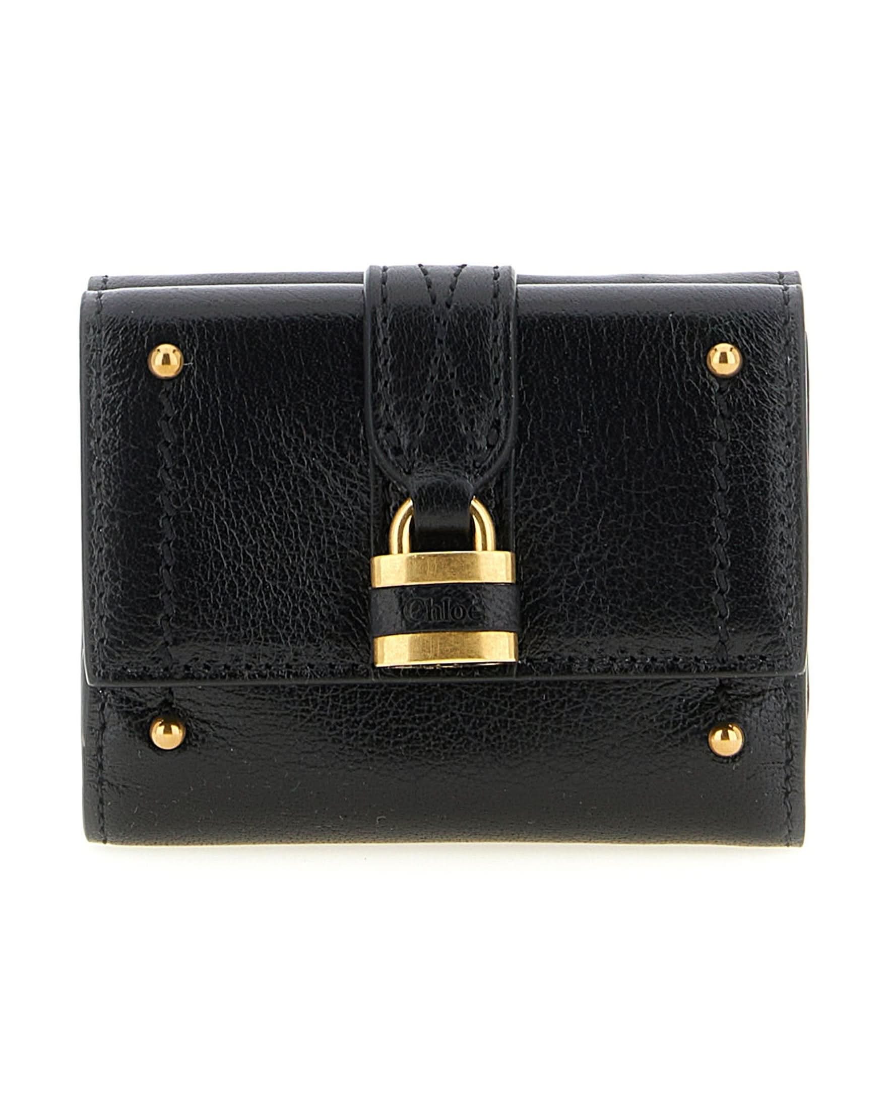 Chloé Paddington Trifold Mini Wallet Small Leather Goods