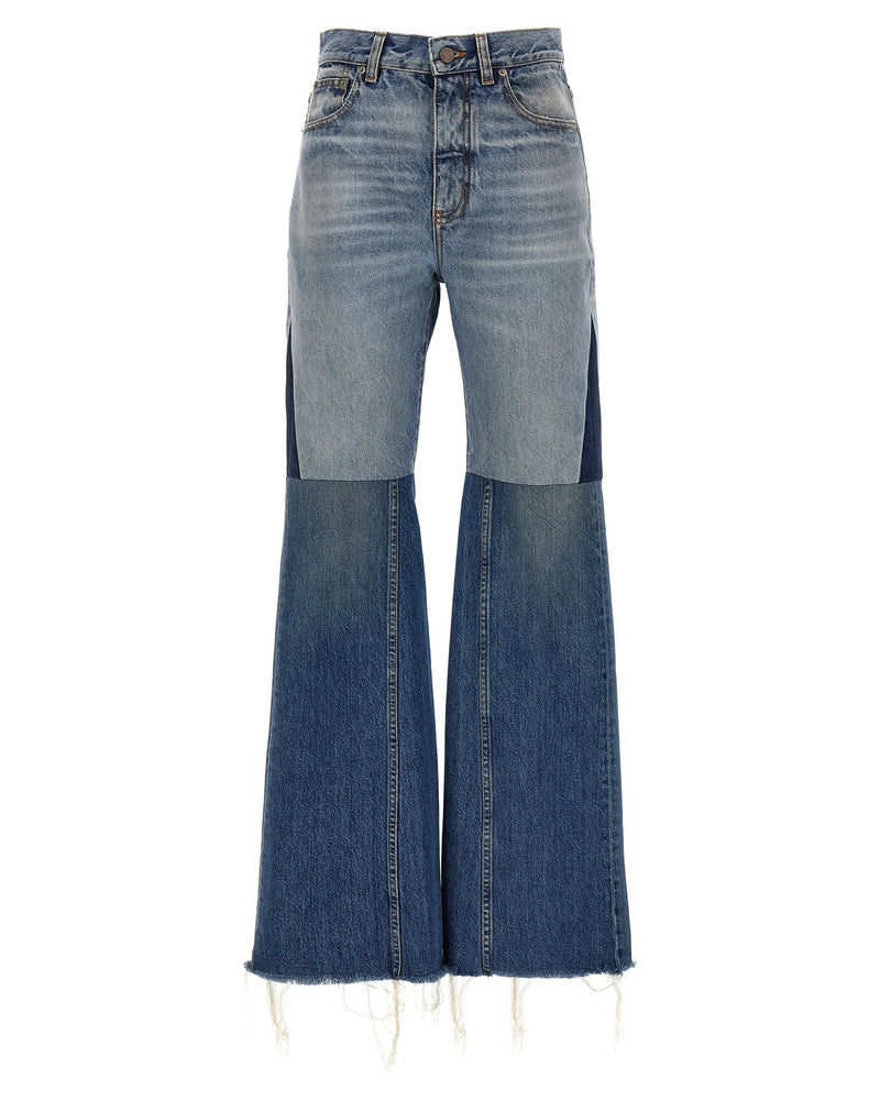 Chloé Patchwork Jeans Glam Steals
