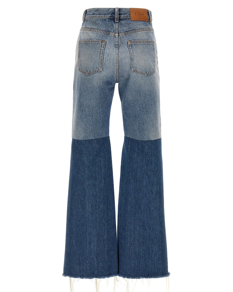 Chloé Patchwork Jeans Glam Steals