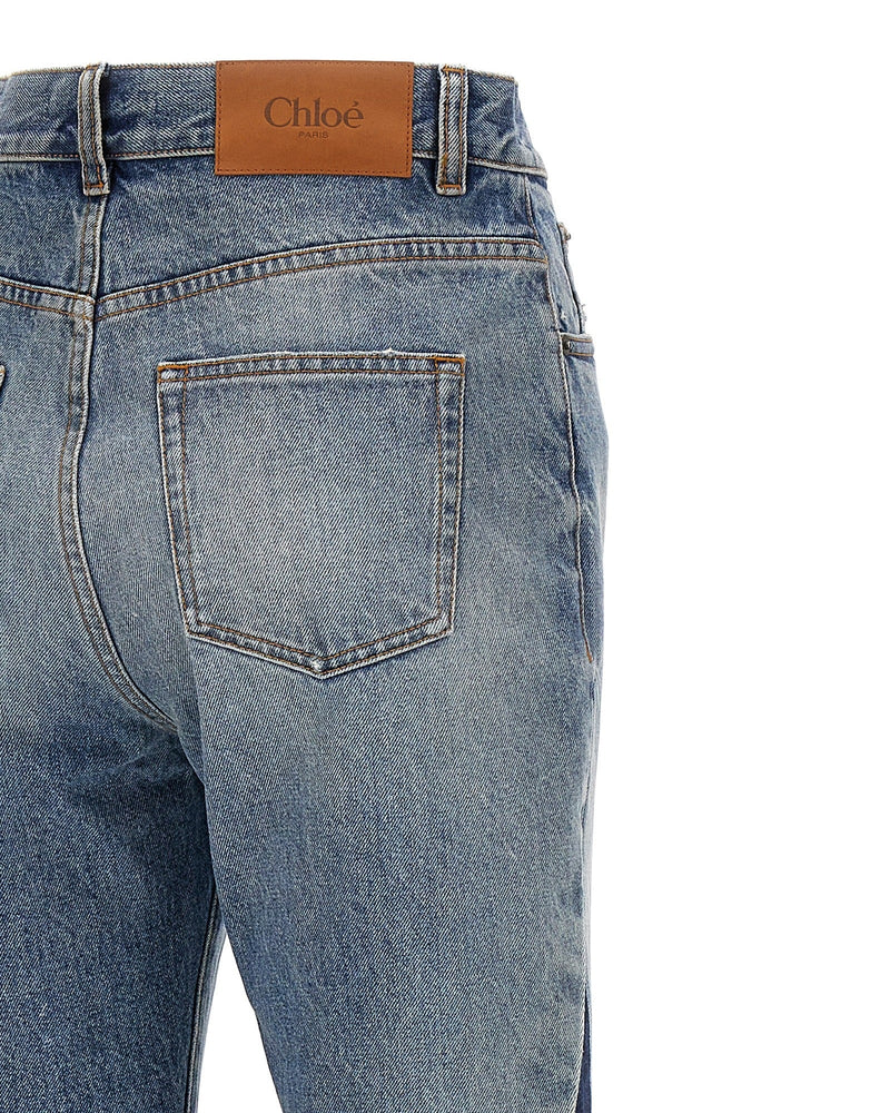 Chloé Patchwork Jeans Glam Steals