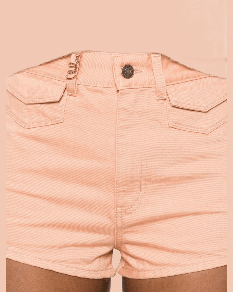 Chloé Pink Shorts Glam Steals