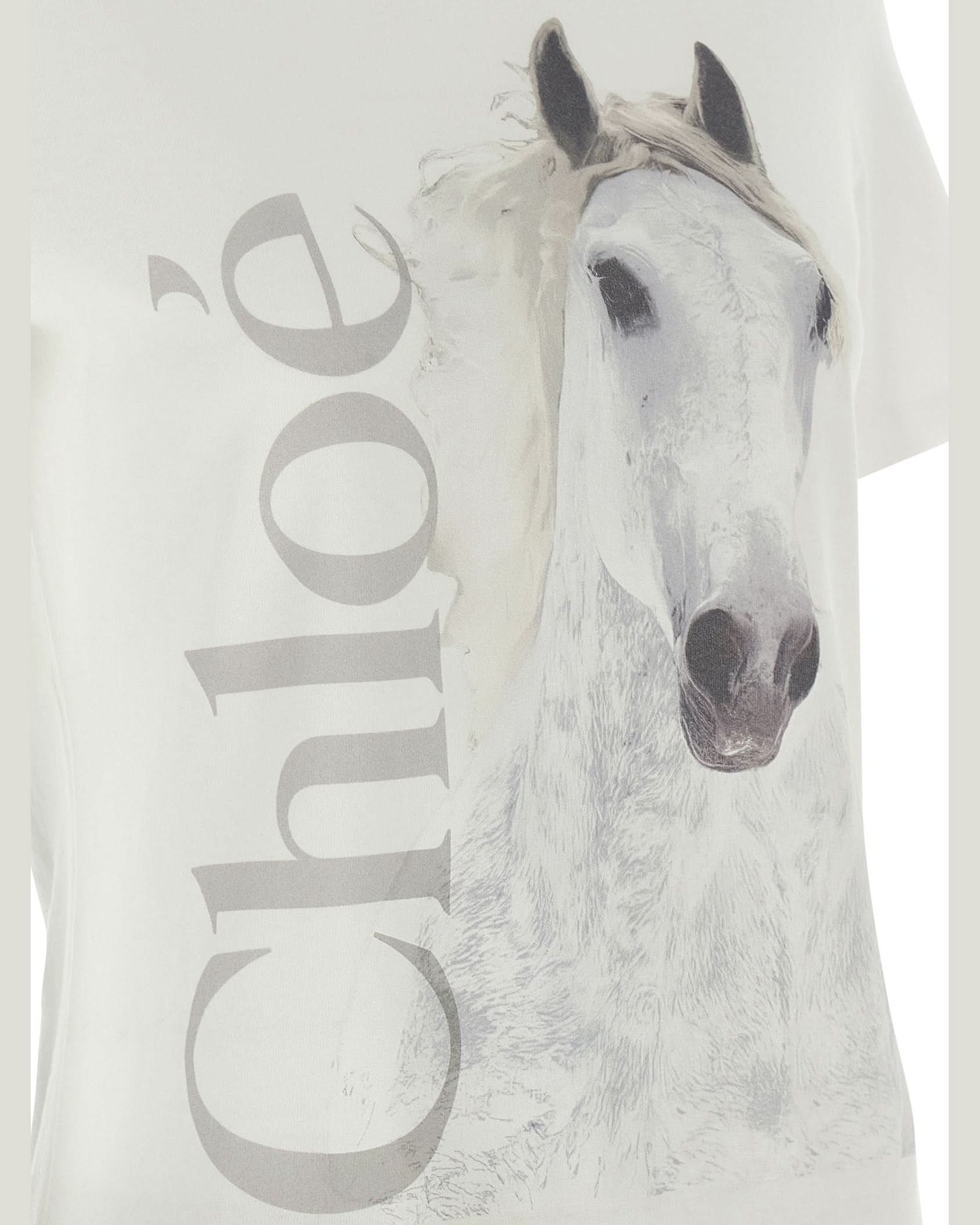Chloé Printed T-shirt Glam Steals