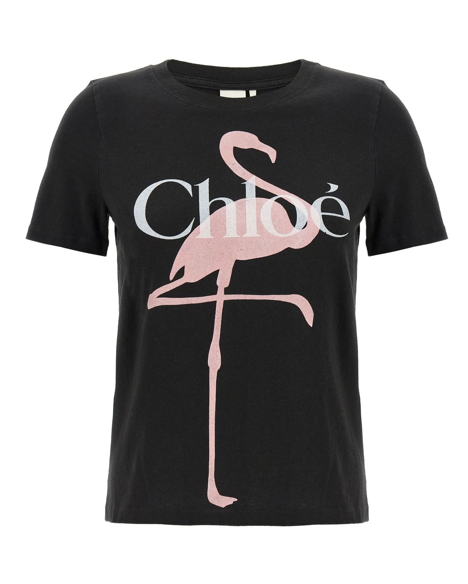 Chloé Printed T-shirt Glam Steals