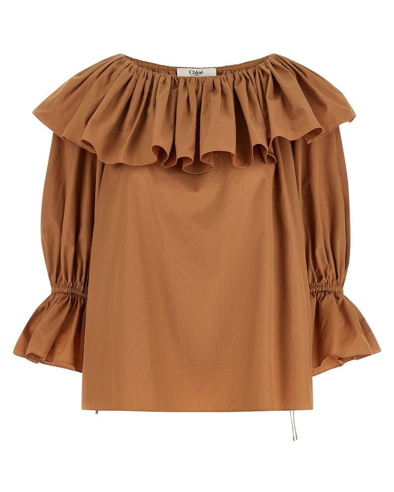 Chloé Ruffle Blouse Glam Steals