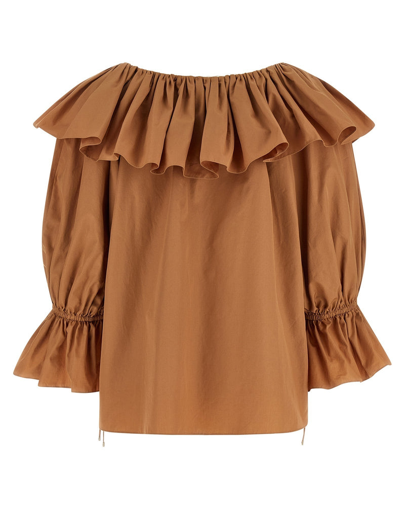 Chloé Ruffle Blouse Glam Steals