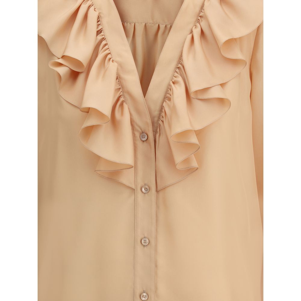 Chloé Ruffle Shirt Glam Steals