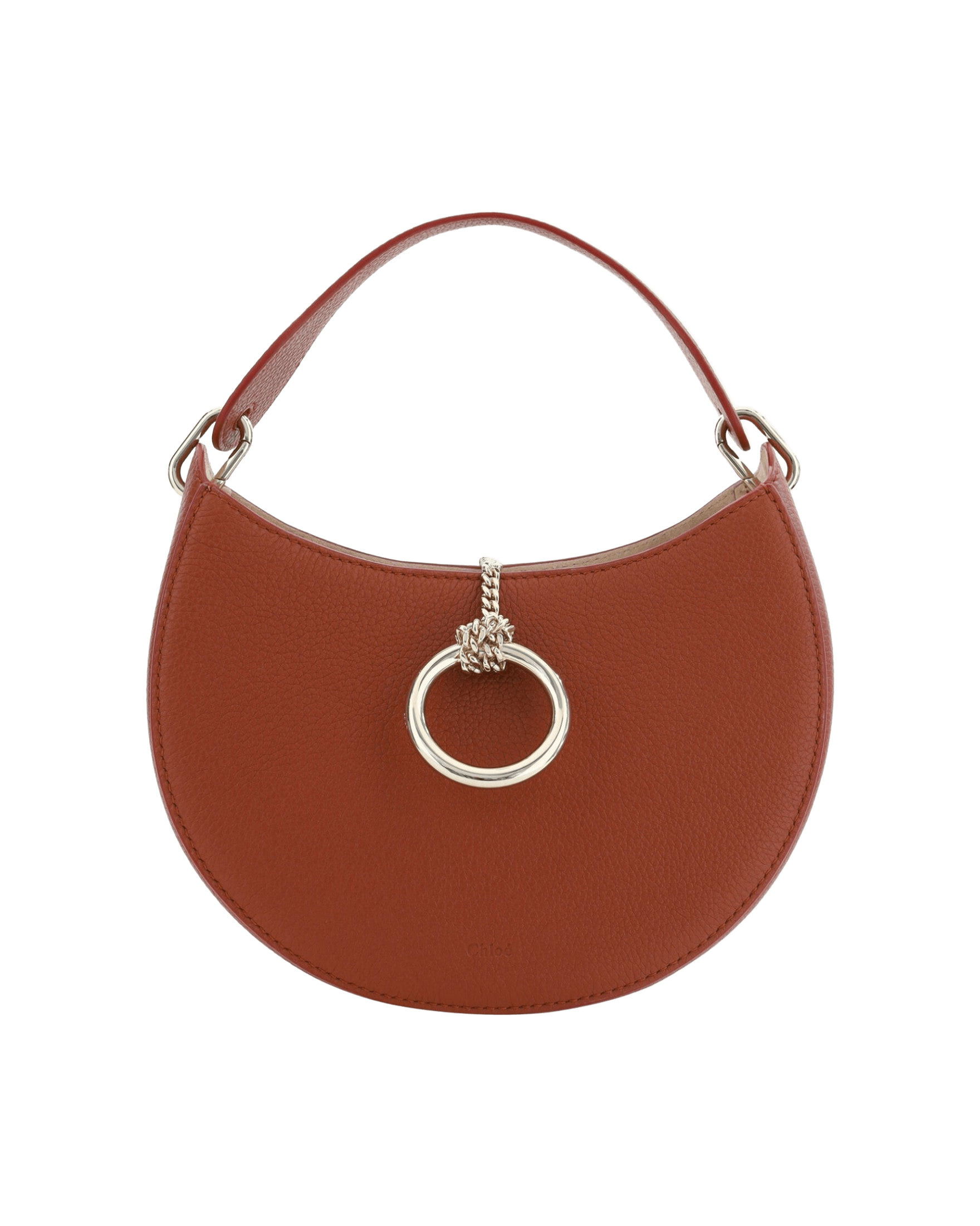 Chloé Sepia Small Arlène Leather Shoulder Brown Bag Glam Steals